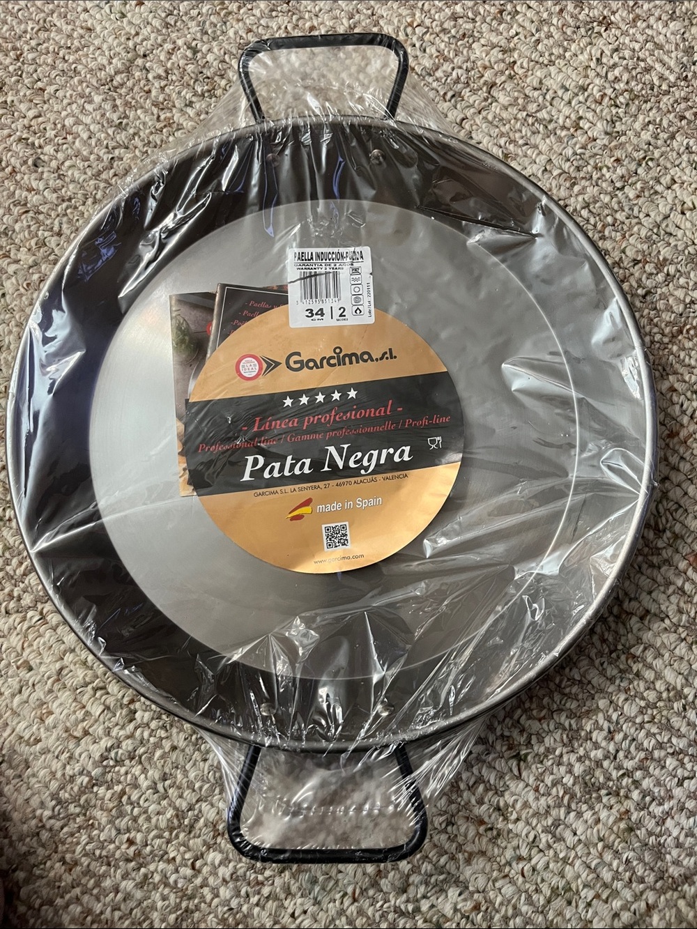 Garcima Pata Negra Paella Pan